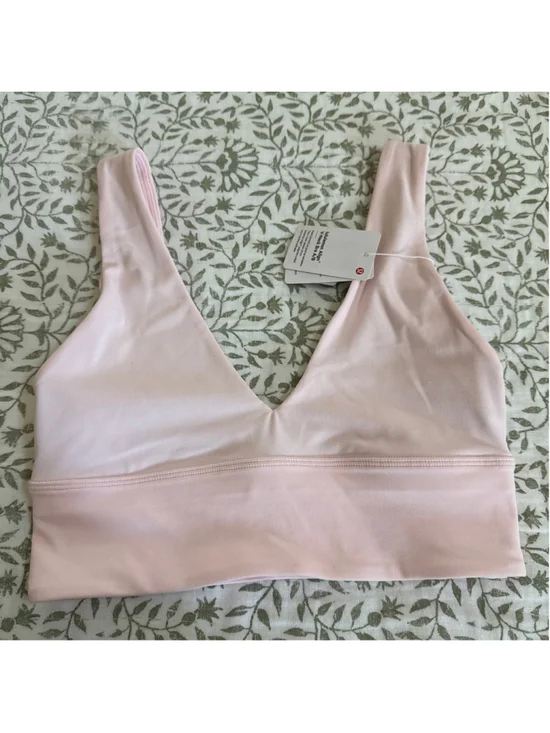 Lululemon Align V-Neck Sports Bra Size 4 Pink