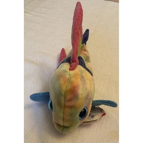 TY Beanie Baby -‎ ARUBA the Angel Fish (7 inch) - Stuffed Animal Toy