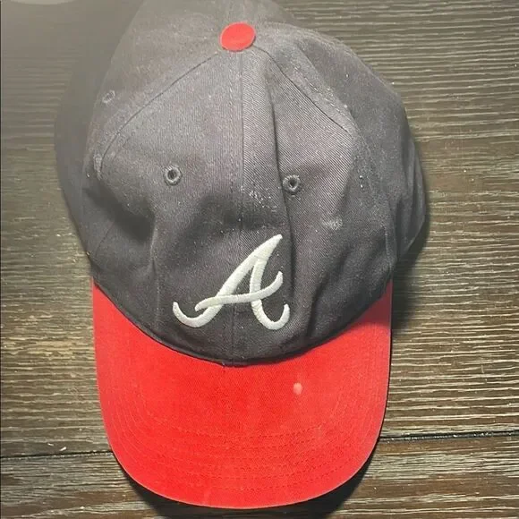 Black and Red Baseball Cap with Logo