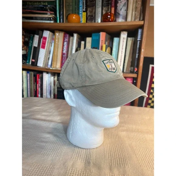 American Needle Oakland Athletics Baseball Cap Tan Adjustable Strap Embroidered