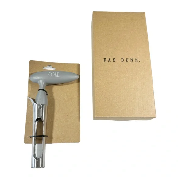 NEW Rae Dunn CORE Apple Corer with Gray Handle 🍎 🍏 🍎
