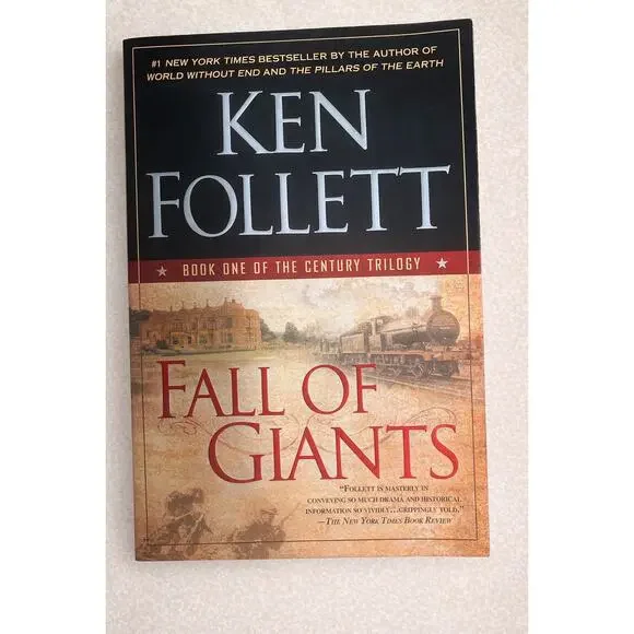 Book: Fall of Giants, Ken Follett, Paperback, The Century Trilogy