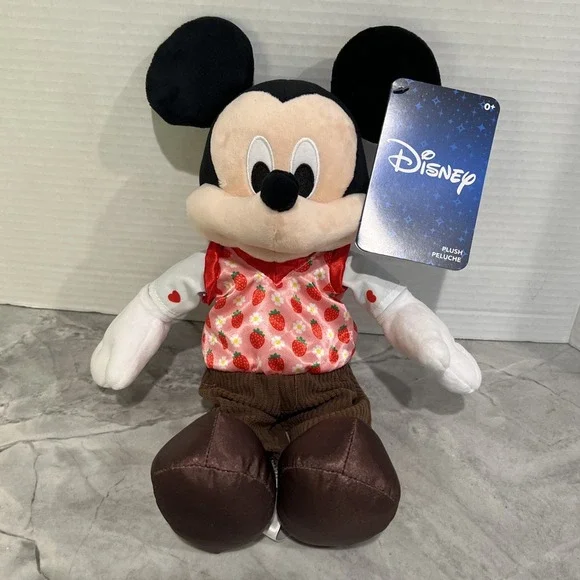 Disney Mickey‎ Mouse Plush – Chocolate Covered Strawberry – 13''