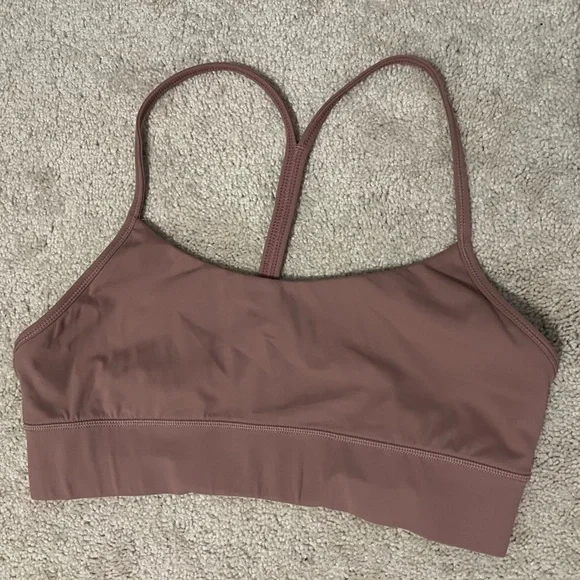 Pink Sports Bra