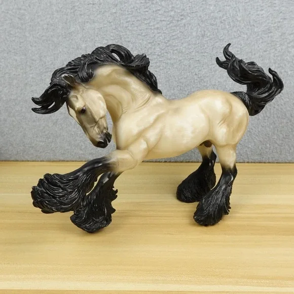 Breyer RETIRED 2019 TS Sampson Gypsy Vanner Good with Some Wear