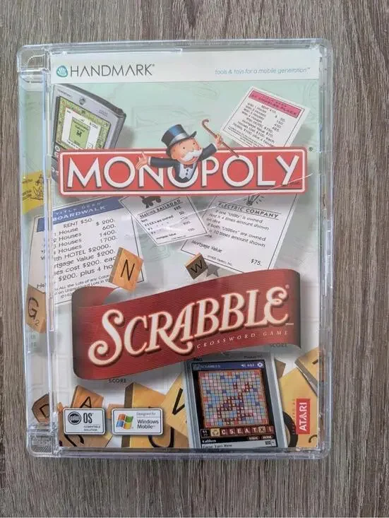 Monopoly & Scrabble PC Video Game 2003 Handmark