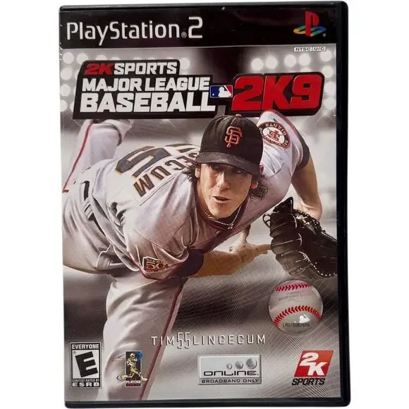 Major League Baseball 2K9 with Manual Sony PlayStation2 PS2