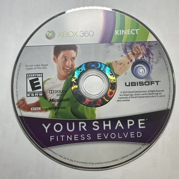 Your Shape: Fitness Evolved‎ 2012 Xbox 360 Game Only