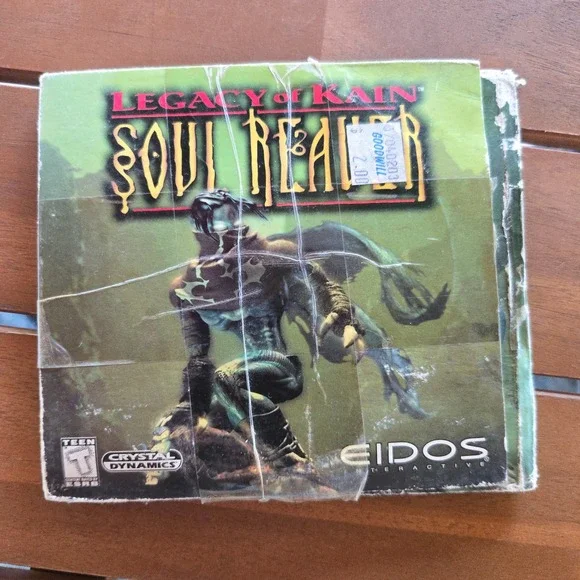 VTG Eidos Legacy Of Kain Soul Reaver PC Game 1999 Demos Volume 5 Manual USA GUC