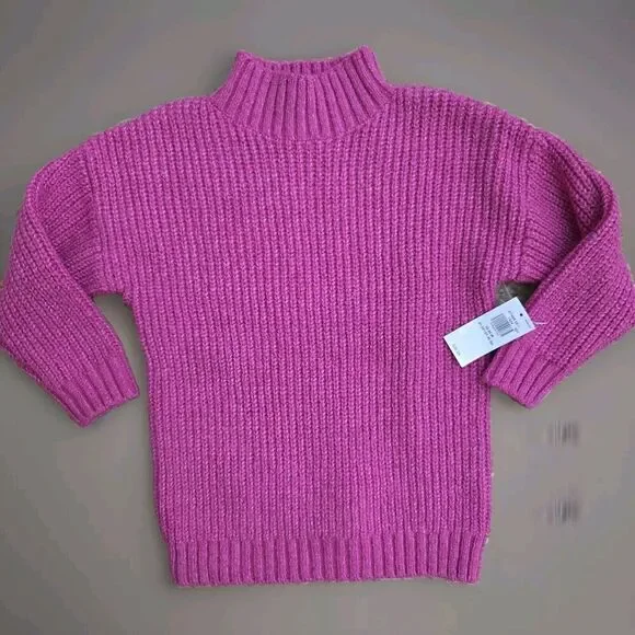 OLD NAVY Pink Knit‎ Sweater Toddler New with tags asize 18-24months - S9