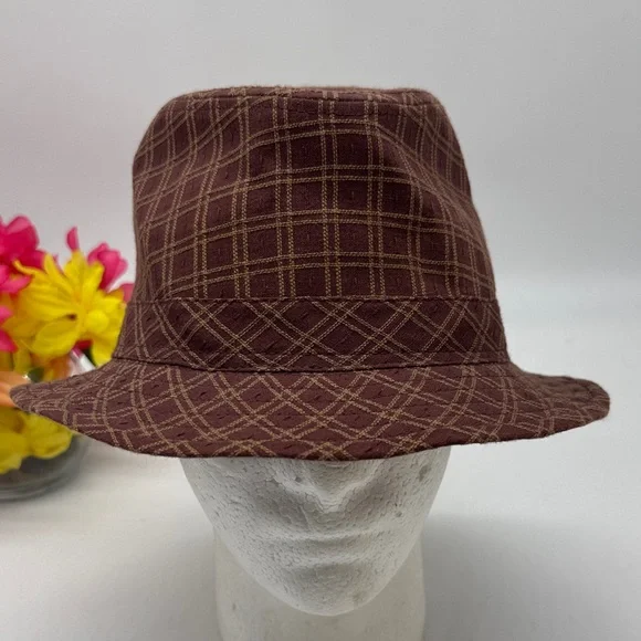 Peter Grimm Brown Plaid Men's Hat L/XL HT9272G