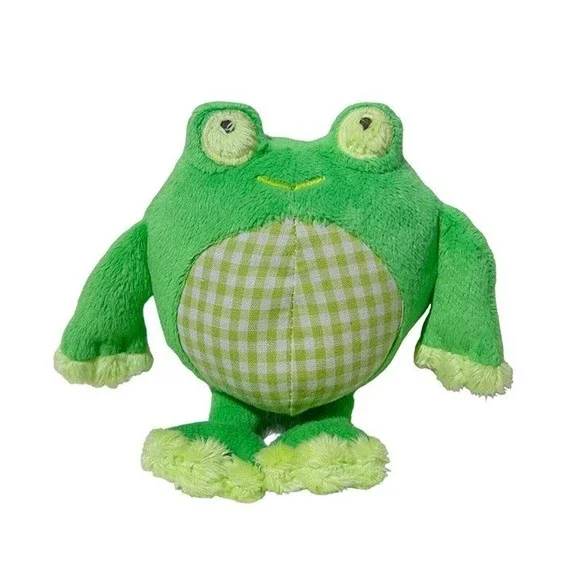 Old Navy Green 7” Frog 2011 Stuffed Animal Plush Soft‎ Baby Toy Washable
