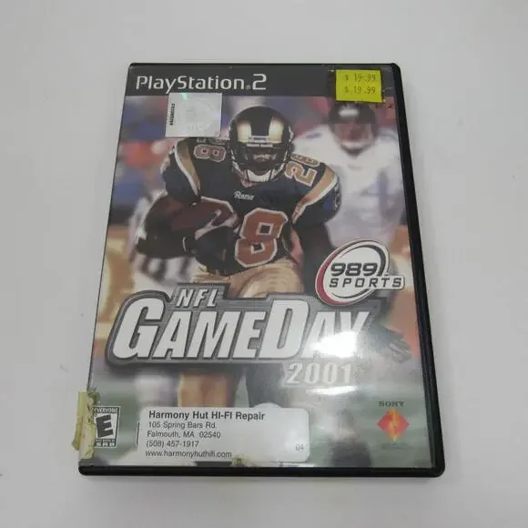 NFL GameDay 2001 (Sony PlayStation 2,‎ 2000) 2