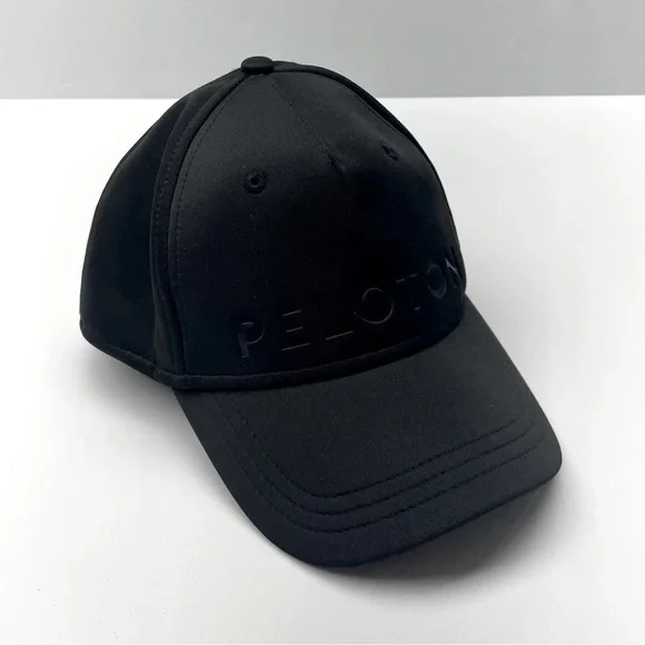 Peloton Cap Hat Black Adjustable Athletic Logo