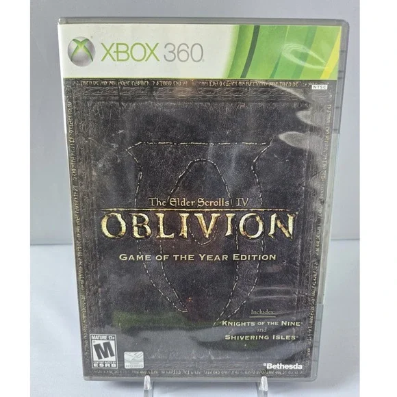Elder‎ Scrolls IV 4 Oblivion GOTY - Xbox 360 - Complete CIB W/ Manual & Map!