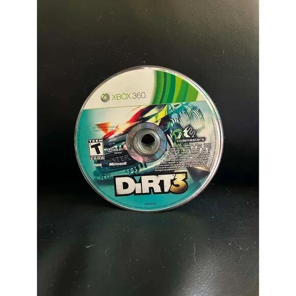 DiRT 3 (Microsoft Xbox 360, 2011) Video Game Disc Only
