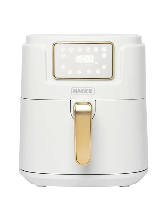 Hearth and Hand w/ Magnolia Haden 6.3 Qt White and Gold Digital Air Fryer NEW