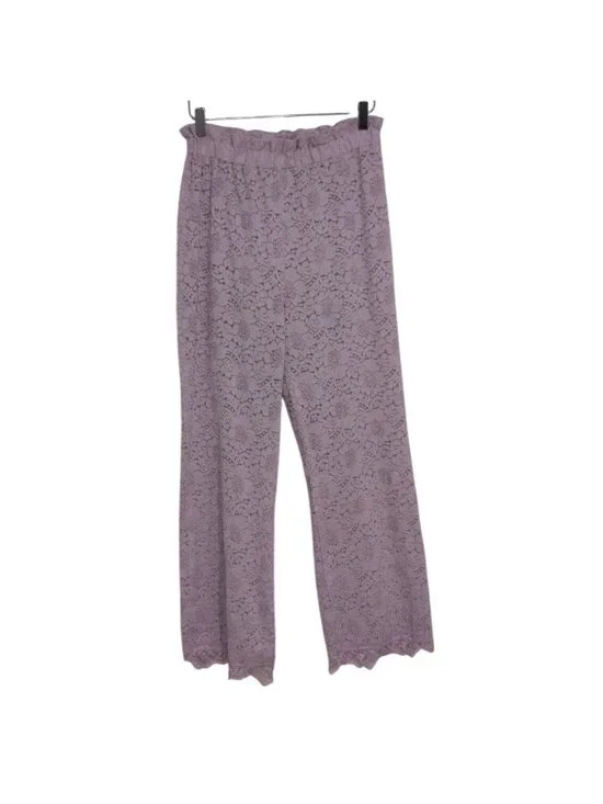 Intimately Free People Cloud Ride Lounge Pants Womens Size Small Lilac Lace