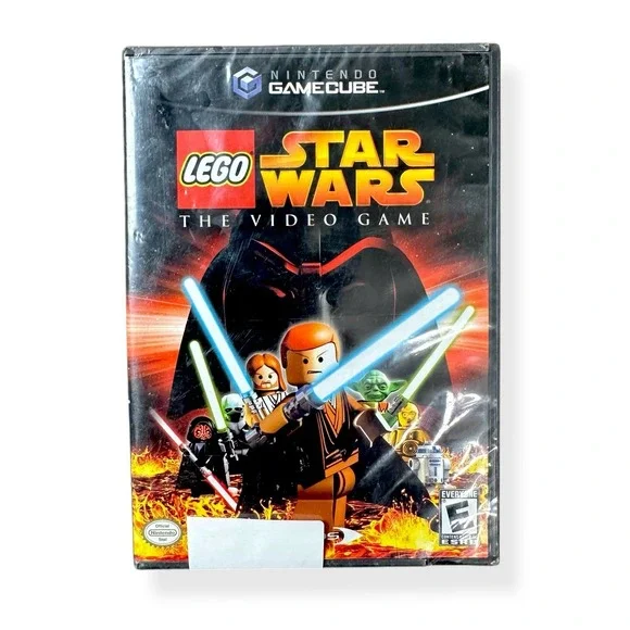 LEGO Star Wars: The Video Game (Gamecube) NEW SEALED‎ BLACK LABEL Y-FOLD