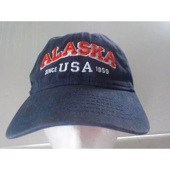 VTG Arctic Circle Alaska USA Since 1959 Embroidered Buckle Back Hat Ball Cap