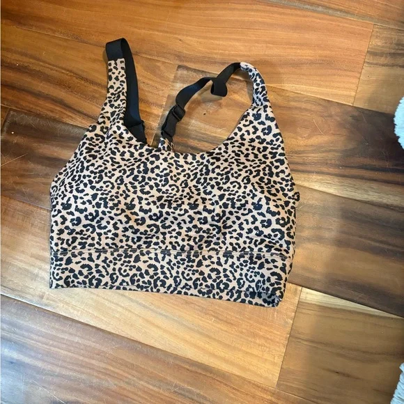 Allfenix Leopard Print‎ Sports Bra (0660)