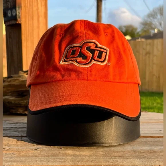 NCAA Oklahoma State University Orange OSU Adjustable‎ Cap