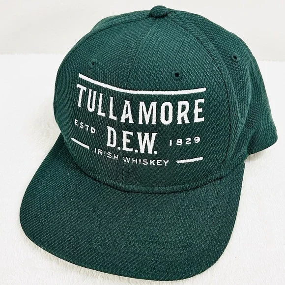 Tullamore D.E.W. Irish Whiskey New Era‎ 9FIFTY Snapback Hat Cap Adjustable Green