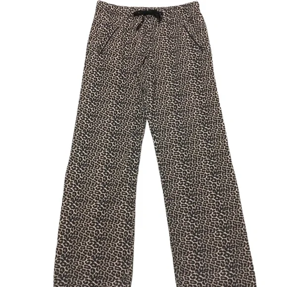 Fruit of The Loom Leopard Print Sleep Pants With Pockets Size M