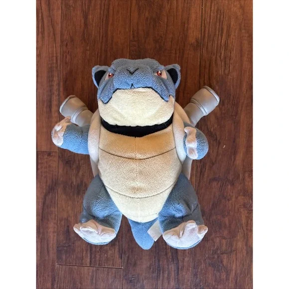 Vintage Nintendo Pokemon BlastoisePlush 1998 Play By Play Animal Large 12