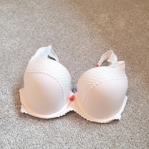 Aerie Everyday Loves Womens White Lace Bra Size 36DD
