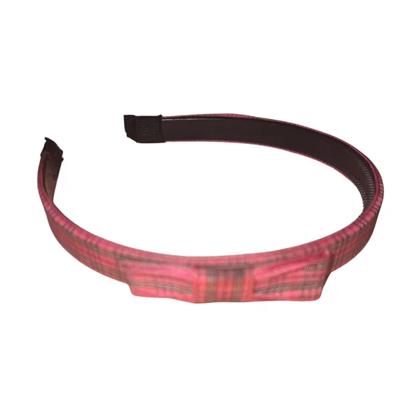 Pink Plaid‎ Headband