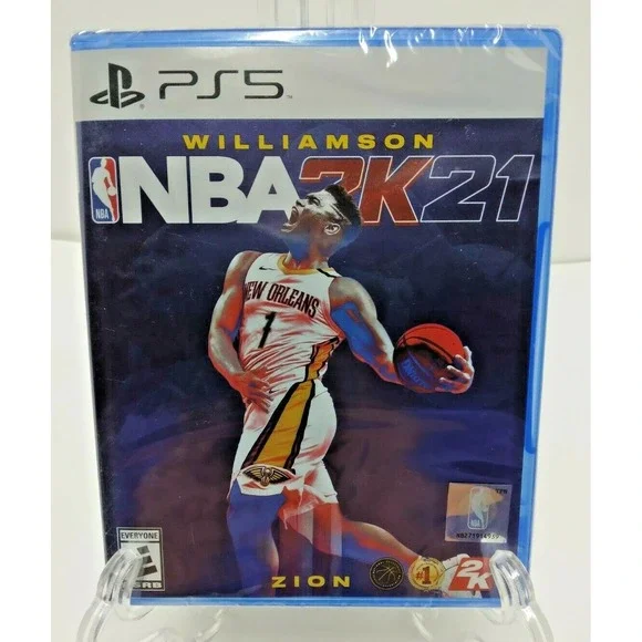 NBA 2K21 Sony PlayStation 5 PS5 Brand New Factory Sealed Zion‎ Williamson Cover