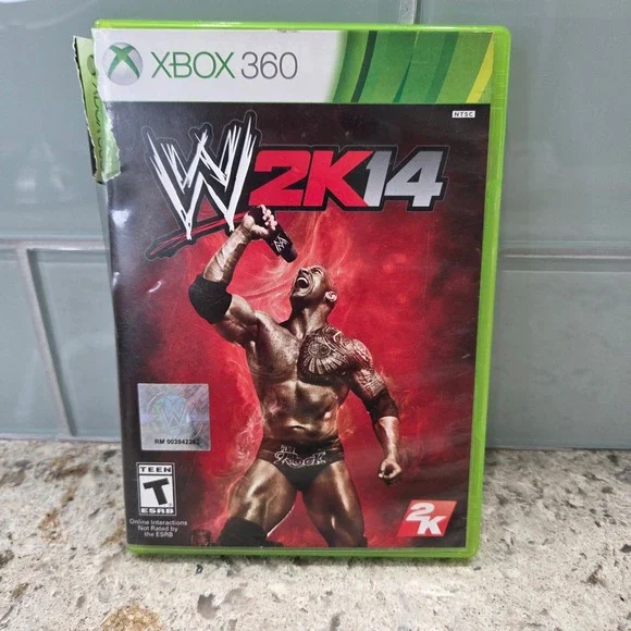 WWE 2K14 Xbox 360 Game‎ Wrestling Action Sports The Rock Complete
