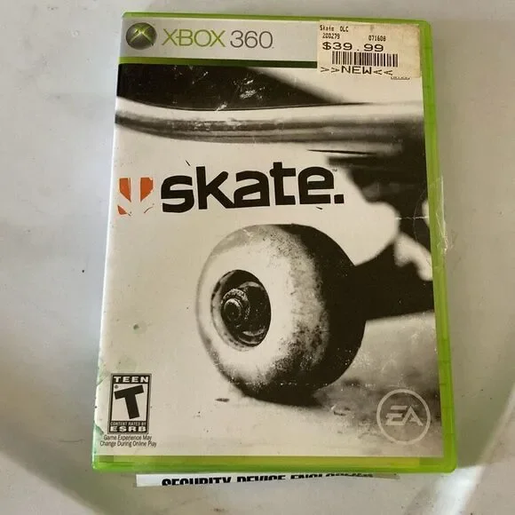 Skate Xbox 360 Game Complete w/ Case & Manual EA Sports Tested