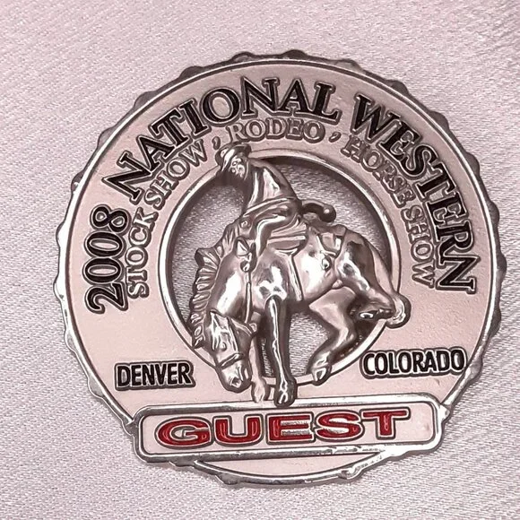 Collector's Item.  2008 National Western Denver, Colorado Horseshow Guest Pass