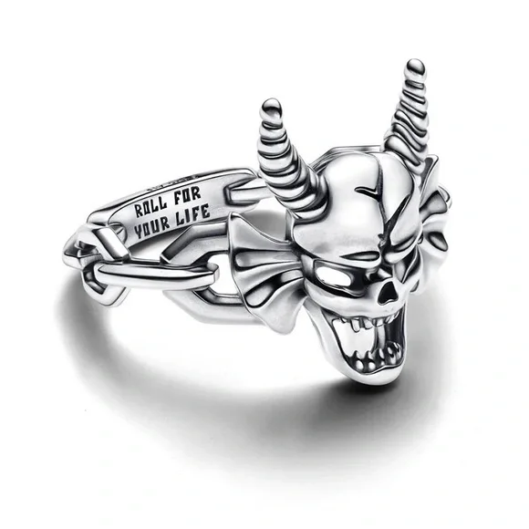 1 pcs Pandora x Stranger Things D&D FHC or demogorgon  Ring Sz 5-9
