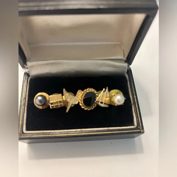 Vintage Tie Pins Set Of 6
