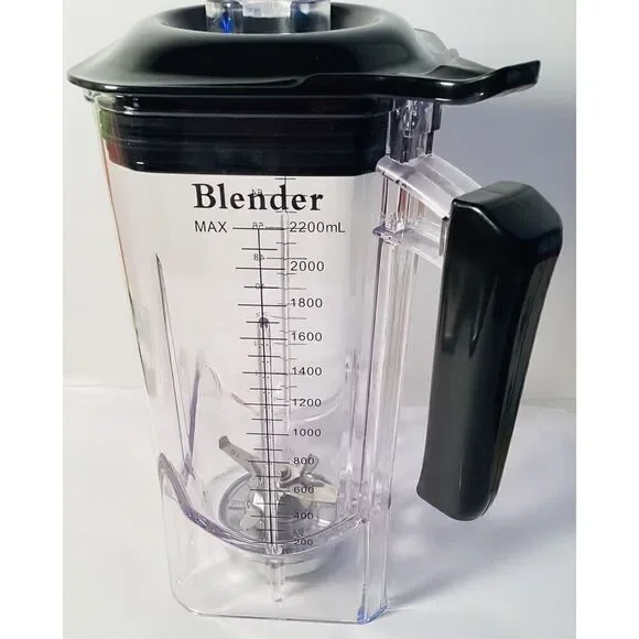 Professional Commercial Blender Cup Replacement 2200ml (80 Oz) Capacity