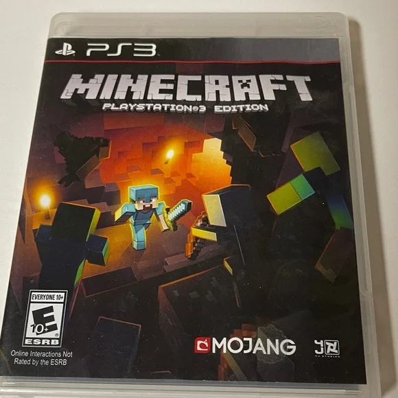 PS3 Minecraft Video Game --‎ PlayStation 3 Edition (Sony PlayStation 3, 2014)