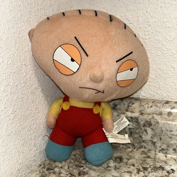 VTG Stewie Plush Toy Family Guy Cartoon Network Adult Swim Southpark Disney‎ P3