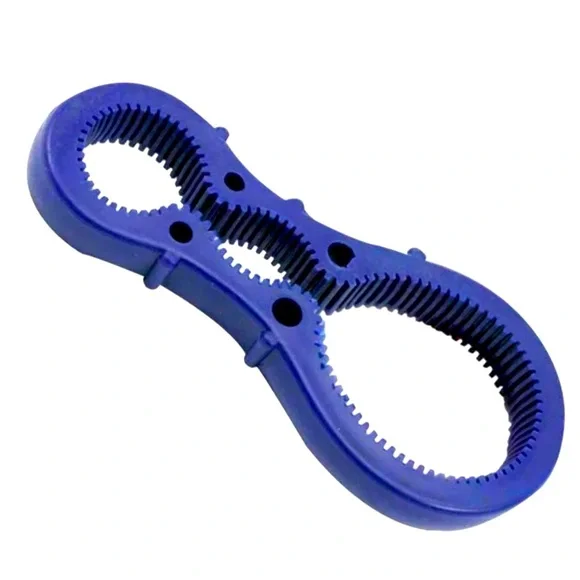 VTG MULTI BOTTLE JAR OPENER CLOSER BLUE TWIST EASE OPEN GRIPPER KITCHEN TOOL 7”