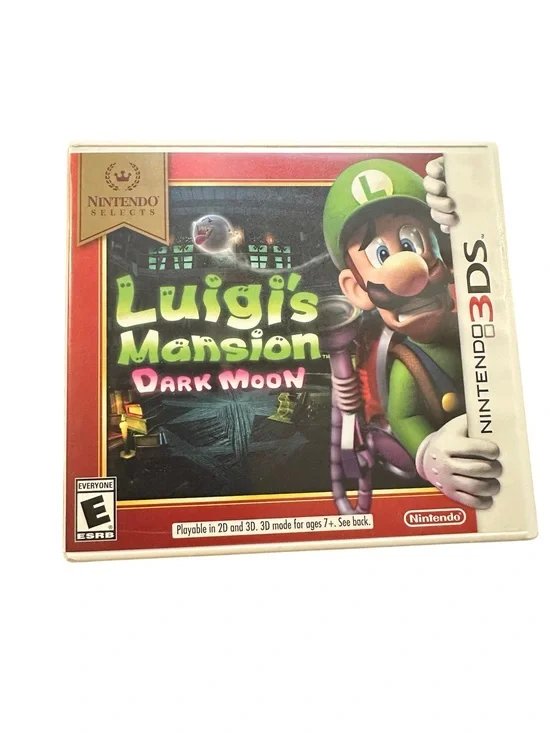 Nintendo Luigi's Mansion: Dark Moon - Green & Red Selects Cover Tested