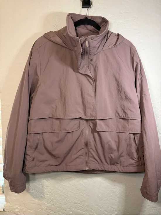 Lululemon Always Effortless Jacket Zip Hooded Mauve