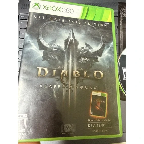Diablo III Ultimate Evil Edition Reaper of Souls Microsoft Xbox 360 Blizzard‎