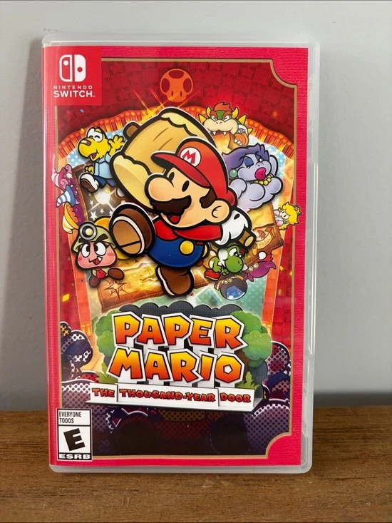 Nintendo Paper Mario: The Thousand-Year Door - Red Game Case