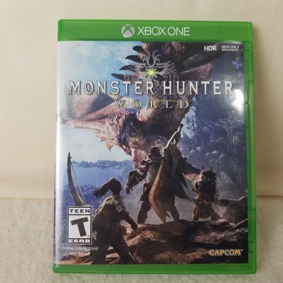Monster Hunter World Xbox One Game Action‎ Adventure ESRB T Rated