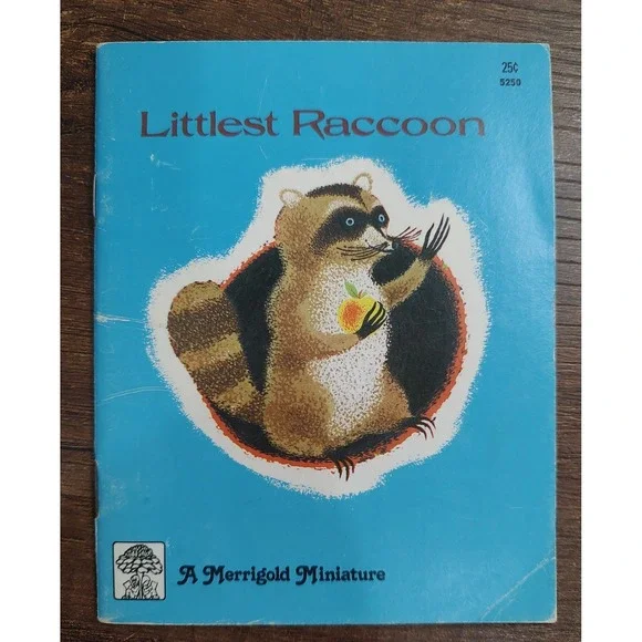 A Merrigold Miniature Littleest Raccoon Merrigold Press Vintage Tiny Bood E53