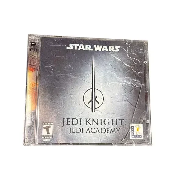 Star Wars Jedi Knight Jedi Academy 2 Disc 2003 pc game lucasarts Activision