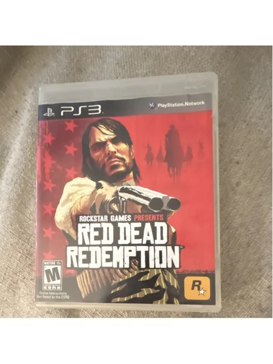 Rockstar Games Red Dead Redemption PS3 Multiplayer NTSC-U/C 2010 M Western