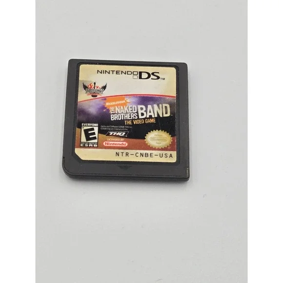 Naked Brothers Band The Video Game Nintendo DS NTR-CNBE-USA Nickelodeon NO CASE